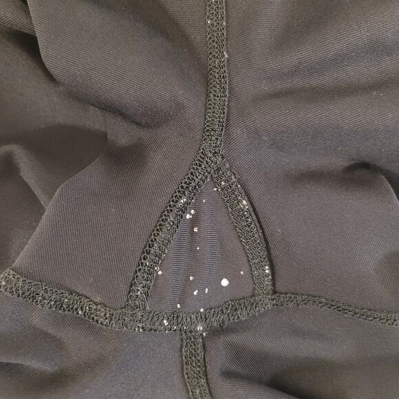 Beyond Yoga Alloy Ombre High-Waisted Midi Leggings Size L Black/Gunmetal Shiny - Picture 8 of 11